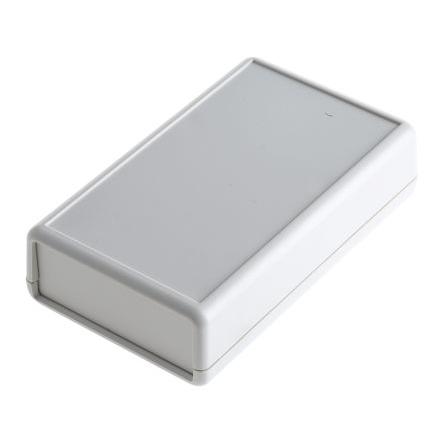 Hammond Kapesní pouzdro Integrovaná přihrádka na baterie Prohlubeň pro klávesnici ABS barva Šedá 112 mm 28 mm 66 mm IP54