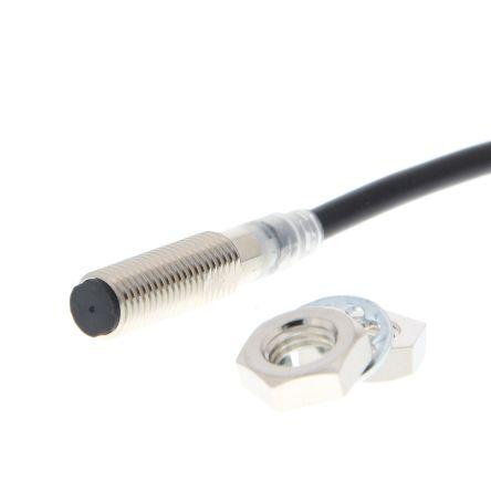 Omron Indukční bezdotykový snímač E2E-X3D18 2M Válec se závitem M8 100mA, 3 mA IP69K, IP67G, IP67 2vodičové 350 Hz 3 mm