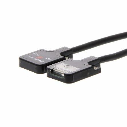 Omron Fotoelektrický snímač, řada: E3T Červené světlo bez polarity Blok Montáž M2, výstup: PnP Jednocestný IP67