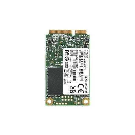 SSD, model: MSA470T-I Interní mSATA AES 128 Gb Průmyslová třída Transcend 3D TLC 85 °C -40 °C