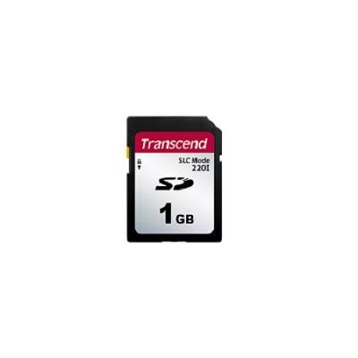 Karta SD 1 Gb Karta SD Flash Průmyslová třída SuperMLC Transcend, řada: SDC 85 °C -40 °C