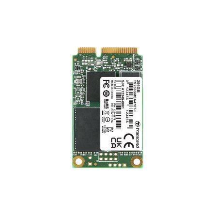 SSD, model: MSA470T-I Interní mSATA AES 256 Gb Průmyslová třída Transcend 3D TLC 85 °C -40 °C