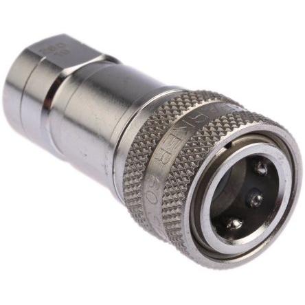 Rychlospojka pro hydrauliku, Nerezová ocel SH2-62-BSPP Vnitřní, 1/4 in Parker