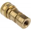 Rychlospojka pro hydrauliku, Mosaz BH2-60-BSPP Vnitřní, 1/4 in Parker