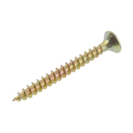 RS PRO Vrut Pozidriv, Pasivovaný pozinkovaný, Ocel Zapuštěná hlavice, 4 mm, délka: 40 mm