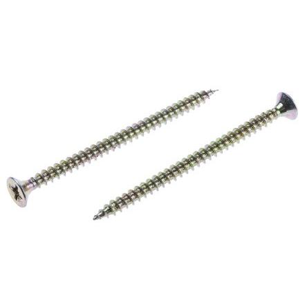 RS PRO Vrut Pozidriv, Pasivovaný pozinkovaný, Ocel Zapuštěná hlavice, 4,5 mm, délka: 70 mm