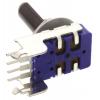 Karbonový fóliový potenciometr, průměr hřídele: 6 mm 1otáčkový, řada: RK11K 50 kΩ 20 % 0.05 W Rotační, Montáž do panelu,