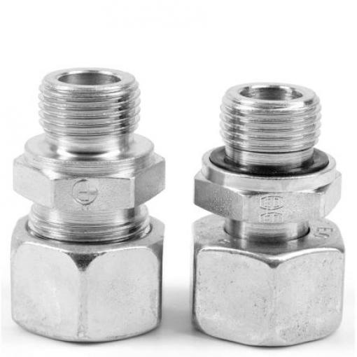 Hydraulická armatura Vnější GE15LREDOMDCF Parker 90 ° 15 mm