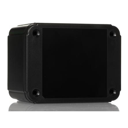 Hammond Univerzální skříň, řada: RL IP54 S přírubou barva Černá barva Černá ABS 80 mm 40 mm 60 mm