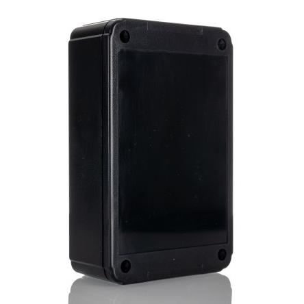Hammond Univerzální skříň, řada: RL IP54 S přírubou barva Černá barva Černá ABS 125 mm 35 mm 80 mm