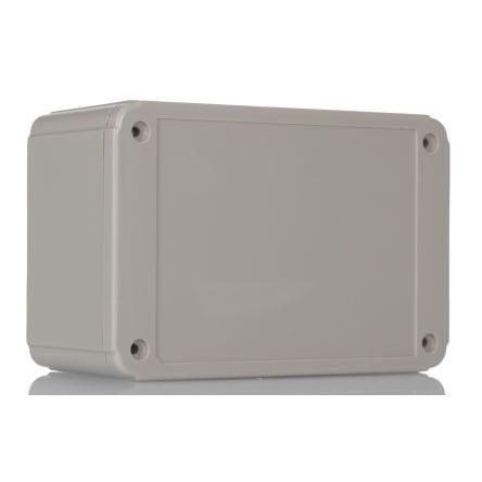 Hammond Univerzální skříň, řada: RL IP54 S přírubou barva Šedá barva Šedá ABS 125 mm 50 mm 80 mm