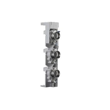 Držák pojistek s montáží na rám 25A 500V Rittal 42 x 209 mm 3pólový