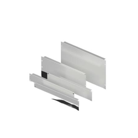 Rittal Regálový panel, Ocelový plech barva Světle šedá 482.6mm