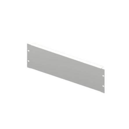 Rittal Regálový panel, Ocelový plech barva Světle šedá 482.6mm