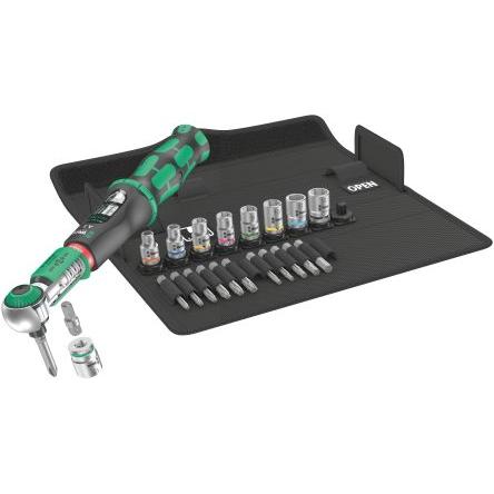 Sada momentových klíčů Click Safe-Torque A 2 Set 1 1/4 in Šestihranný 2 To 12 Nm Wera 275mm