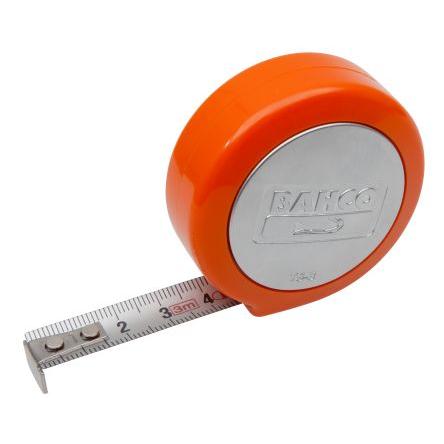 Pásmové měřidlo, délka: 3 m šířka lopatky 13 mm Bahco Metrické