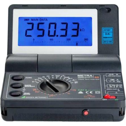Multimetr Ruční 10 A ac, typ displeje: Digitální 1 kV ac Gossen Metrawatt True RMS 10 A dc