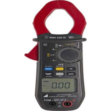 Klešťový měřicí přístroj 1000 V ac 1000 V dc 900 A dc 600 A ac, úroveň kategorie: KAT IV 1200 °C, typ displeje: LCD