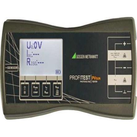 Gossen Metrawatt Multifunkční tester, číslo modelu: PROFITEST PVSUN Typ A 1000V Měření rezistance zemnění, typ rozhraní: