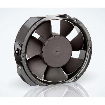 ebm-papst Axiální ventilátor, řada: 6400, průtok vzduchu: 410 m³/h 17 W 24V dc 750 mA IP20 150 mm 172mm 51 mm
