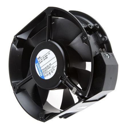 ebm-papst Axiální ventilátor, řada: 6400, průtok vzduchu: 410 m³/h 17 W 48V dc 350 mA IP54 150 mm 172mm 51 mm