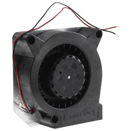 ebm-papst Odstředivý ventilátor, řada: RL 90 N Odstředivý, průtok vzduchu: 40 m³/h 12V dc DC 120.6 mm 120.6mm 37.3 mm