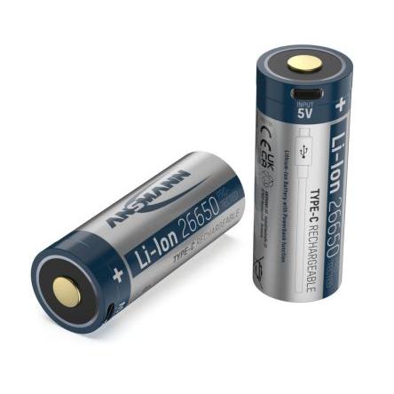 Lithiová nabíjecí baterie 1307-0012-520 3.6 V Li-Ion 5000 mAh Ansmann 26.7 mm
