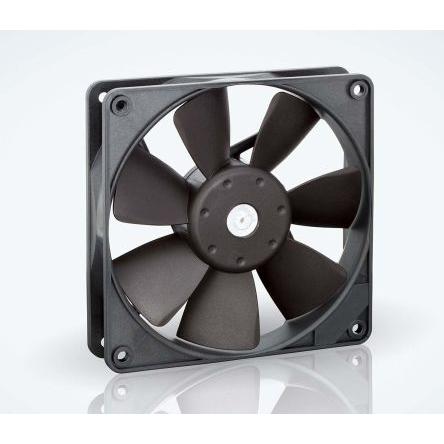 ebm-papst Axiální ventilátor, řada: 4400 F, průtok vzduchu: 140 m³/h 3.2 W 24V dc 130 mA IP20 119 mm 119mm 25 mm