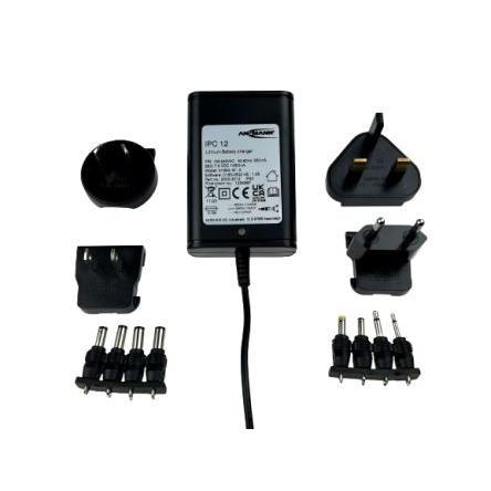 Nabíječka baterií IPC12 IPC12 Ansmann Li-Ion Bateriový modul 2 3.7V 1.45 A Velká Británie, USA, Aus, EU Lithium-iontové