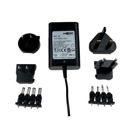 Nabíječka baterií IPC12 IPC12 Ansmann Li-Ion Bateriový modul 3 3.7V 0.96 A Velká Británie, Aus, EU, USA Lithium-iontové