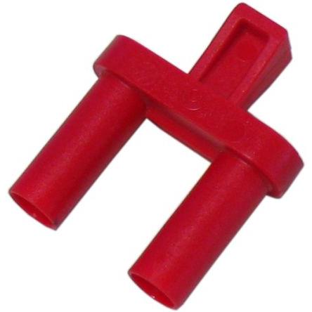 Electro PJP Banánek, 1kV, 36A, Červená, Vnější zásuvný modul, délka: 32 mm