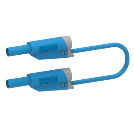 Electro PJP Zkušební vodič, Modrá 36A, délka kabelů: 2 m, 600V, Polyvinylchlorid, úroveň kategorie: CAT 0, CAT II