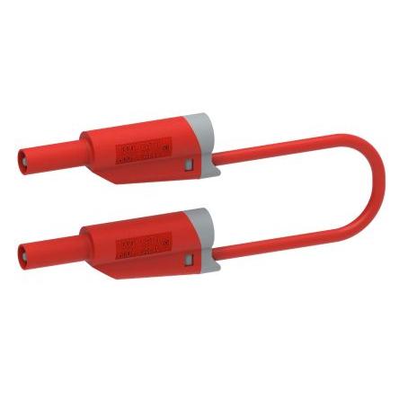 Electro PJP Zkušební vodič, Červená 36A, délka kabelů: 50 cm, 1kV, Polyvinylchlorid, úroveň kategorie: CAT 0, CAT II