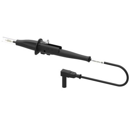 Zkušební sonda, 600V, Černá Úzké, Fixed Electro PJP 4 mm 10A