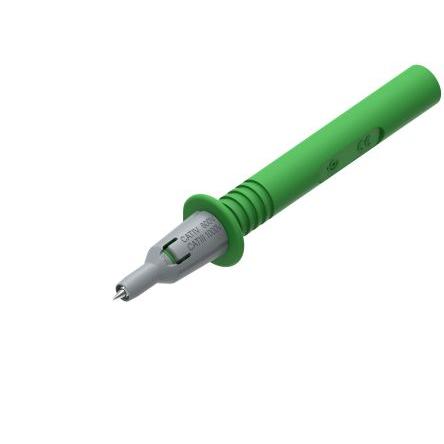 Zkušební sonda, 1kV, Zelená Úzké, 4 mm Electro PJP 4 mm 36A