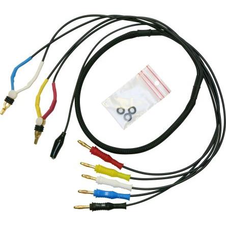 Electro PJP Svorka Kelvin, otevření čelistí: 13 mm, 60V dc 1A, Polyvinylchlorid, materiál kontaktu: Mosaz, pokovení