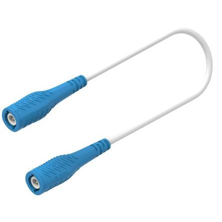 Electro PJP Zkušební vodič, Modrá 3A, délka kabelů: 1 m, 1000V, 300 V, Polyvinylchlorid, úroveň kategorie: CAT 0, CAT II