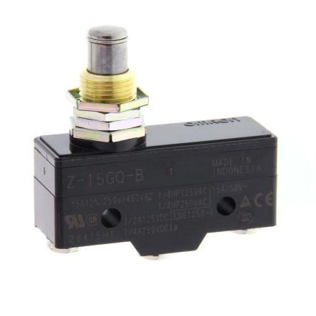 Omron Plunžr Koncový spínač IP00 Termosetová pryskyřice 500V ac 15A