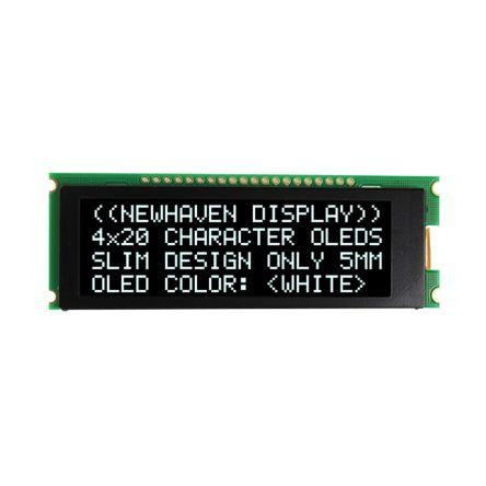 Displej OLED, řada: NHD Bílá NEWHAVEN DISPLAY INTERNATIONAL I2C, Paralelní, SPI