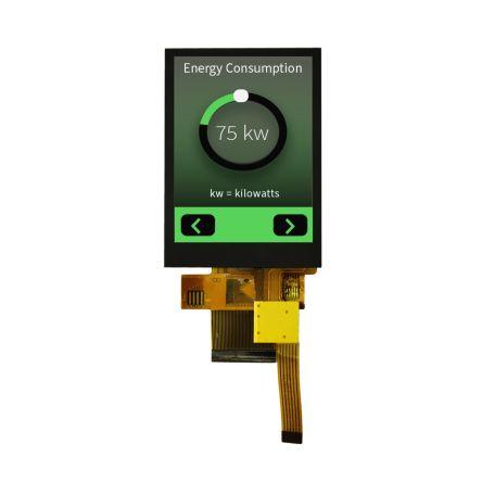 Barevný displej LCD NHD-2.8-240320AF-CSXP-F, řada: NHD 2.8 in 240 x 320 pixel podsvícení LED rozhraní Paralelní NEWHAVEN