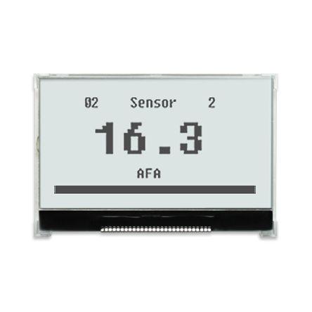 Monochromatický LCD displej NHD-C12864LZ-FSW-FBW-3V3, řada: NHD Grafický displej LCD podsvícení LED Bílá 128 x 64 pixelů