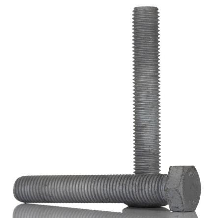 RS PRO Šroub s vnitřním šestihranem, Galvanizovaný, Ocel, M16, délka: 100 mm