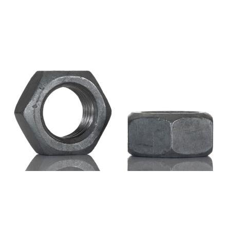 RS PRO Šestihranná matice, Galvanizovaný, Ocel M24, Plné
