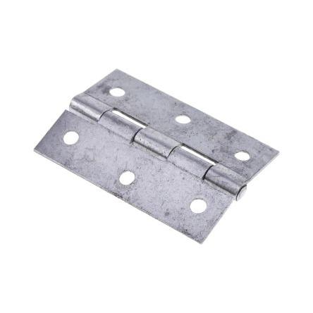 Kloubový závěs Výkyvné Patka, Ocel Pevný Šroubová, délka: 75 mm x 49mm x 1.4 mm RS PRO