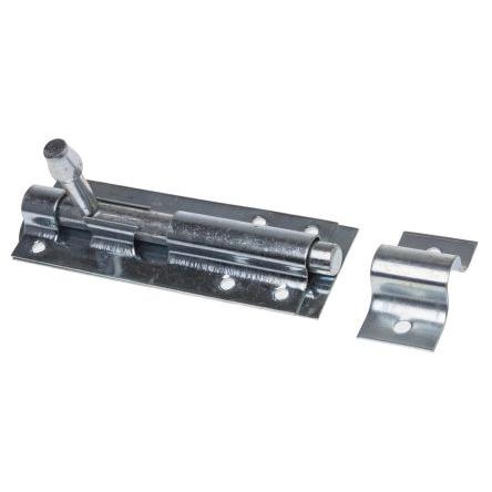 Dveřní šroub, Ocel, Pozinkovaný Možnost použití visacího zámku RS PRO, délka: 100 mm 110mm