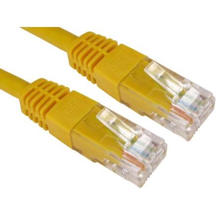 RS PRO Kat6 Propojovací kabel, Modrá, Polyvinylchlorid, A: RJ45, 80V 0.2 m Vnější, B: RJ45 Vnější, typ pláště: Nestíněný