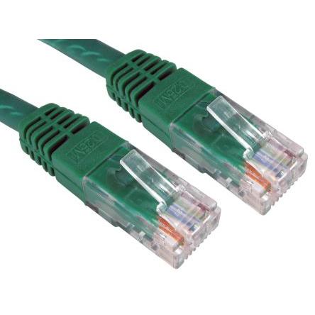 RS PRO Kat6 Ethernetové kabely, Zelená, Polyvinylchlorid, A: RJ45, 80V 3 m Vnější, B: RJ45 Vnější, typ pláště: UTP