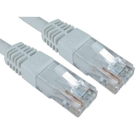 RS PRO Kat6 Ethernetové kabely, Bílá, Polyvinylchlorid, A: RJ45, 80V 25 m Vnější, B: RJ45 Vnější, typ pláště: UTP