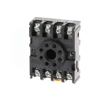 Omron Objímka relé pro Řada MK 8 300V ac MK Lišta DIN