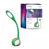 NILSEN LED stolní lampa MAGIC dotyková, stmívatelná, 7W, barev.podsvícení, zelená   US007